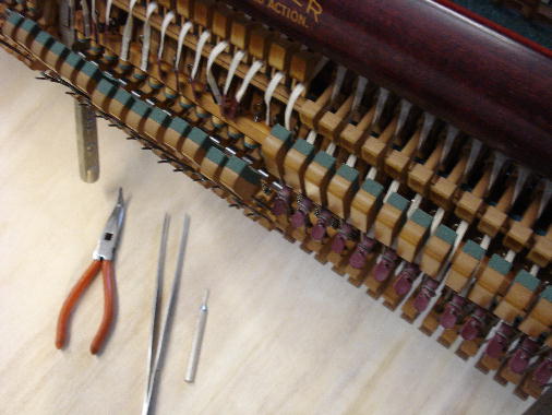 15 - Install bridle tapes onto bridle wires